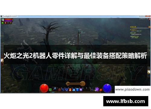 火炬之光2机器人零件详解与最佳装备搭配策略解析